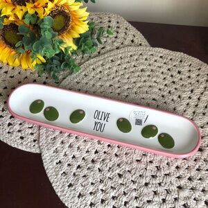 OLIVE YOU Platter Dish